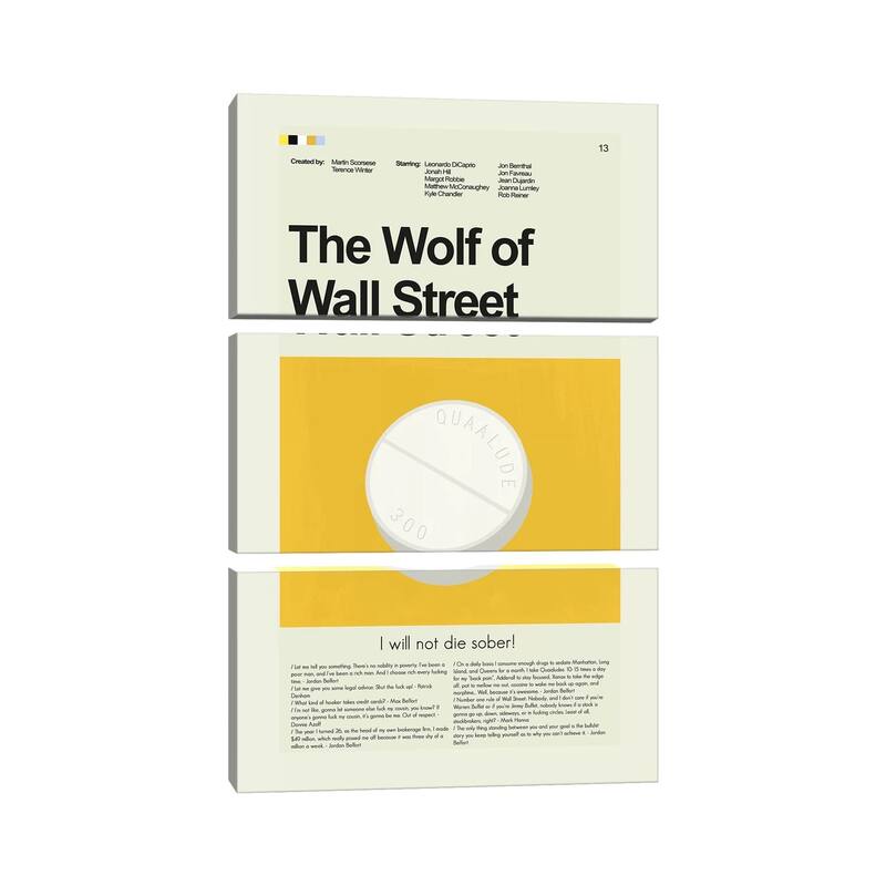iCanvas "Wolf Of Wall Street" by Prints and Giggles by Erin Hagerman 3